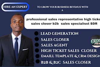be sdr b2b sales rep appointment setter cold caller lead outreach expert