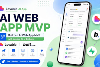 vibe code your ai saas mvp using lovable ai or bolt new