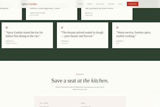 build a website for your business fast