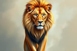 paint a portrait for your pet, any animal