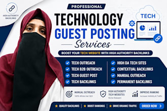build powerful tech backlins with premium tech guest post