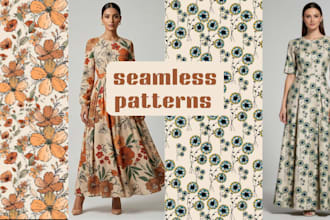 textile surface pattern designer