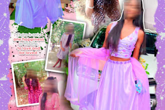 design custom photo collage and print ready picture frame collage