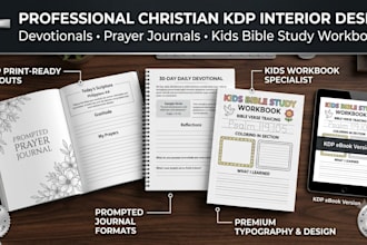 design redesign christian prayer journal devotional planner bible study workbook