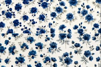 create seamless pattern design and textile print design