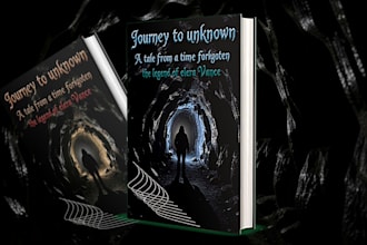 design an atmospheric and cinematic fantasy book cover