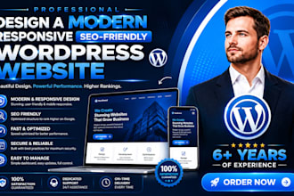 design responsive and affordable wordpress websites for all businesses