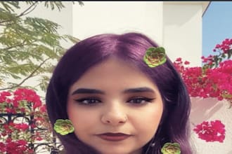create a stunning glam glitter snapchat ar lens filter