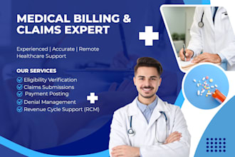 do medical billing, claims management, denials, and eligibility verification