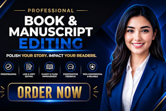 professionally edit and polish your fiction novel or manuscript