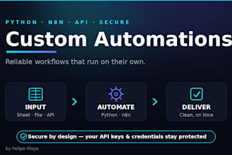 build a custom automation to handle your data and workflows