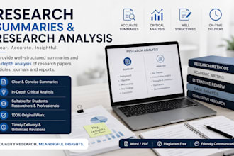 summarize research papers, pdfs, articles, and books
