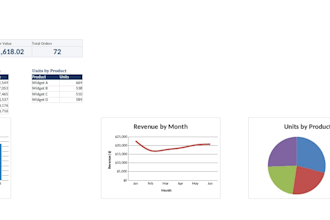 build excel dashboards and automate reports