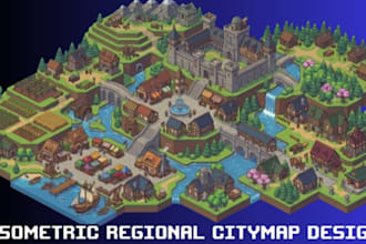 create isometric pixel art tileset pixel tilemap game asset rpg game background