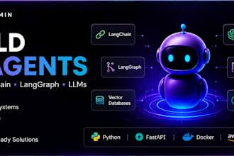 develop ai agents with langchain, langgraph and python