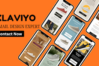 create high converting klaviyo email template for e commerce