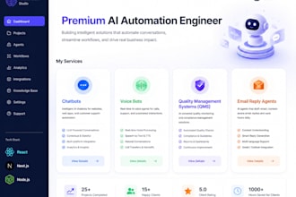 develop custom ai chatbots, voice bots, and email agents for your business