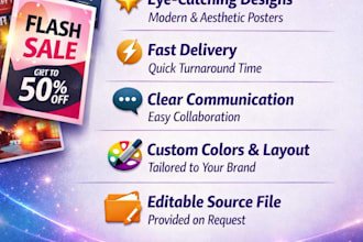 design modern canva posters and graphics