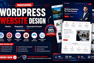 create professional wordpress e commerce website