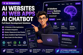 build ai websites, web apps, saas and ai chatbot solutions