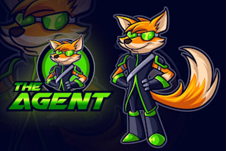 premium fox head logo design with a professional look