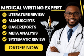 do medical writing, medical manuscript writing, medical research articles review