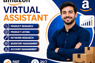 be your amazon virtual assistant for amazon fba