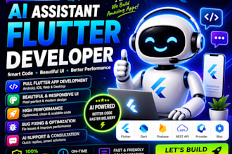build flutter apps for android and ios app