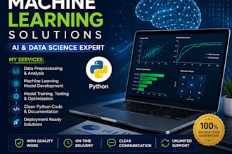 build a machine learning model using python