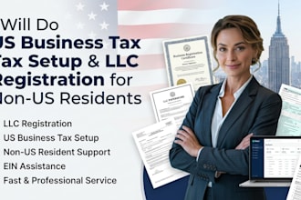 us business tax setup llc registration for non US residents