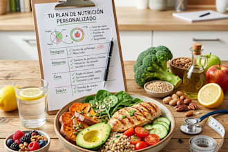 create a personalized meal plan for weight loss, weight gain, and healthy living