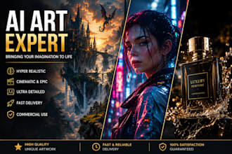 create stunning ai art and custom illustrations using midjourney