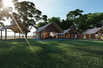 design interior, residential, or commercial spaces for you