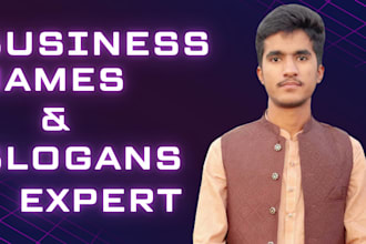 create unique business names and slogans