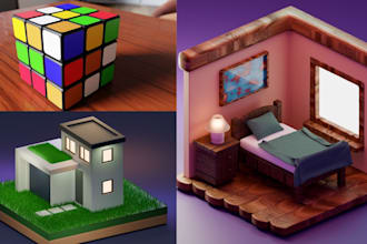 teach you blender3d basics with step by step lessons