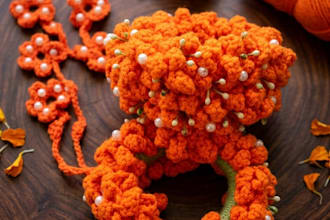 do beautiful handmade crochet items and custom jewelry