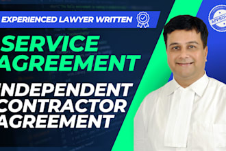 write service agreement independent contractor agreement