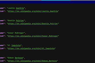 scrape any website using python