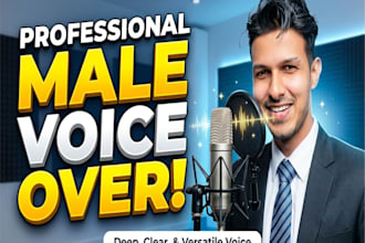 be your conversational male voice actor