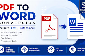convert PDF to word with accurate formatting