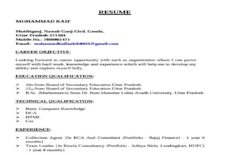 the assigned work with good efforts and dedication