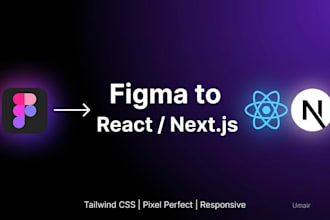 convert figma to react js figma to next js using tailwind css