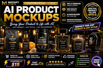 create ai product mockups