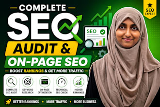do complete on page SEO audit and optimization