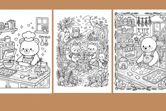 create custom coloring books for kids and adults