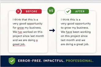 proofread and edit your documents