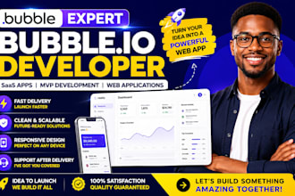 build bubble website, bubble app, bubble saas, bubble io