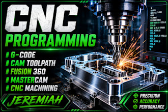 cnc programming g code cam toolpath mastercam fusion 360 cnc machining milling