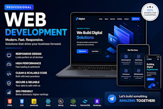 copy clone and develop a responsive website
