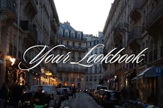 create a fashion moodboard and online shop for you